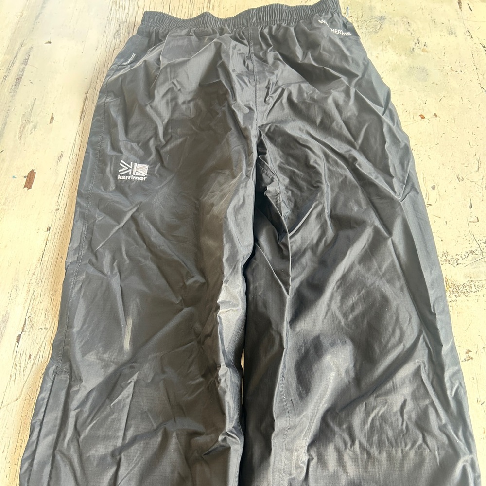 Karrimor Black Unisex Children’s Rain Pants Size 12